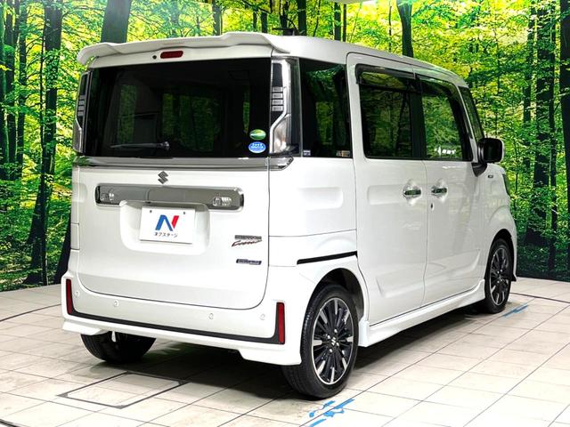 スペーシアカスタム ハイブリッドXS 両側電動ドア SDナビ バックカメラ 衝突被害軽減システム ビルトインETC ドライブレコーダー スマートキー LEDヘッドライト オートライト オートエアコン 純正15インチアルミホイール(17枚目)