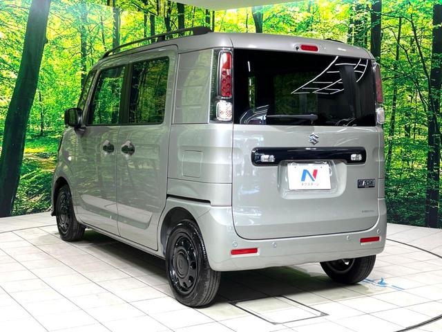 スペーシアベース XF 電動スライドドア 衝突軽減装置 レーダークルーズコントロール スマートキー シートヒーター LEDヘッド LEDフォグ レーンキープアシスト クリアランスソナー 車線逸脱警報 ステアリングスイッチ(59枚目)