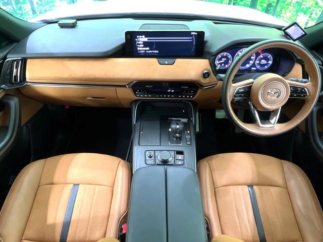 CX-60 XD-ハイブリッド プレミアムスポーツ サンルーフ 純正12.3ナビ 全周囲カメラ BOSEサウンド 衝突被害軽減システム レーダークルーズ 禁煙車 全席シートヒーター 前席シートエアコン ドラレコ コーナーセンサー スマートキー(2枚目)