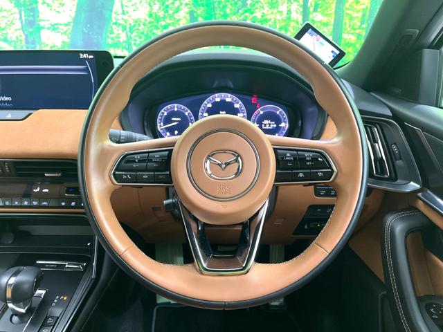 CX-60 XD-ハイブリッド プレミアムスポーツ サンルーフ 純正12.3ナビ 全周囲カメラ BOSEサウンド 衝突被害軽減システム レーダークルーズ 禁煙車 全席シートヒーター 前席シートエアコン ドラレコ コーナーセンサー スマートキー(11枚目)