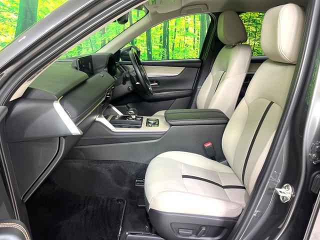 CX-60 XD Lパッケージ 純正12.3型ナビ 全周囲カメラ 衝突被害軽減システム レーダークルーズ 禁煙車 レザーシート 全席シートヒーター コーナーセンサー スマートキー LEDヘッド ビルトインETC オートハイビーム(45枚目)