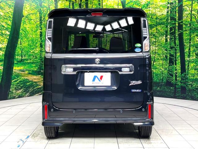 スペーシアカスタム ハイブリッドGS 全周囲カメラ 電動スライドドア 衝突軽減装置 SDナビ スマートキー シートヒーター LEDヘッド LEDフォグ クリアランスソナー オートマチックハイビーム ステアリングスイッチ オートエアコン(15枚目)