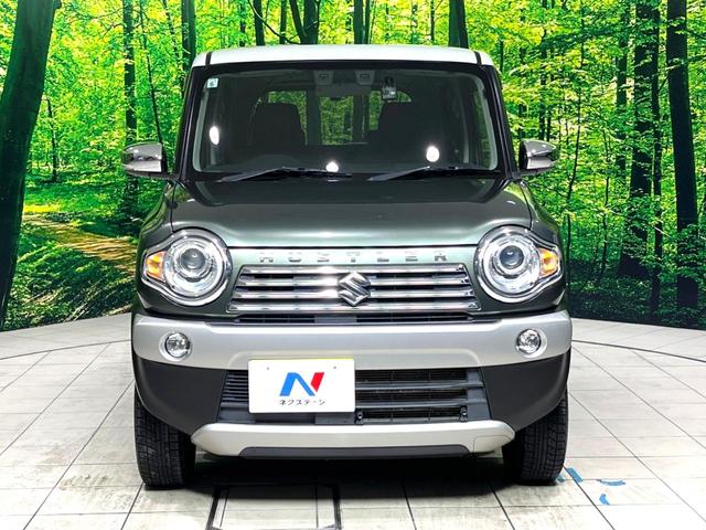 ハスラー J 禁煙車 純正ナビ バックカメラ 衝突軽減装置 車線逸脱警報 ステアリングスイッチ 前席シートヒーター ドライブレコーダー オートライト 革巻きステアリング ホワイト2トーンルーフ(15枚目)