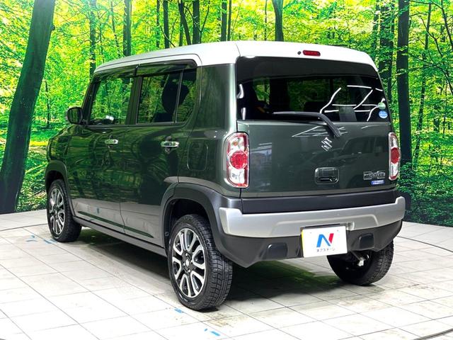 ハスラー J 禁煙車 純正ナビ バックカメラ 衝突軽減装置 車線逸脱警報 ステアリングスイッチ 前席シートヒーター ドライブレコーダー オートライト 革巻きステアリング ホワイト2トーンルーフ(44枚目)
