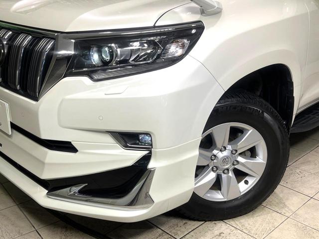 ランドクルーザープラド TX モデリスタエアロ サンルーフ 純正9型ナビ バックカメラ 衝突軽減 レーダークルーズ 禁煙車 ドラレコ コーナーセンサー スマートキー LEDヘッド ETC オートハイビーム 車線逸脱警報(13枚目)