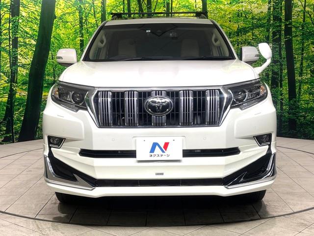 ランドクルーザープラド TX モデリスタエアロ サンルーフ 純正9型ナビ バックカメラ 衝突軽減 レーダークルーズ 禁煙車 ドラレコ コーナーセンサー スマートキー LEDヘッド ETC オートハイビーム 車線逸脱警報(15枚目)