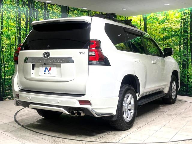 ランドクルーザープラド TX モデリスタエアロ サンルーフ 純正9型ナビ バックカメラ 衝突軽減 レーダークルーズ 禁煙車 ドラレコ コーナーセンサー スマートキー LEDヘッド ETC オートハイビーム 車線逸脱警報(18枚目)