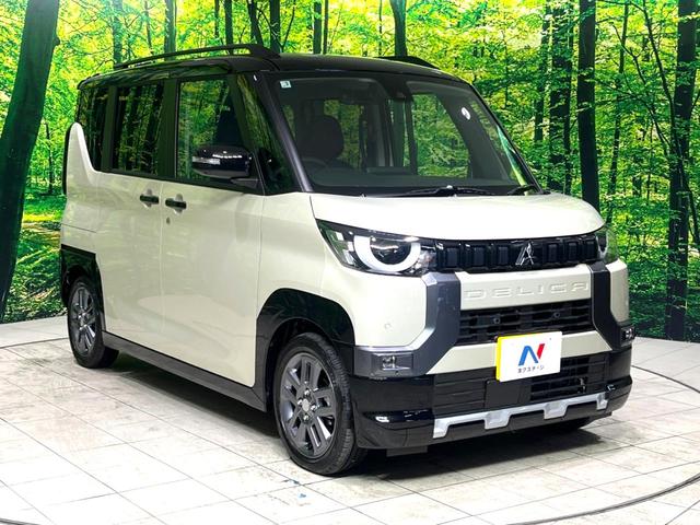 デリカミニ Ｔ　プレミアム　届出済未使用車　両側電動ドア　全周囲カメラ　衝突軽減　ハーフレザーシート　コーナーセンサー　スマートキー　ＬＥＤヘッド　純正１５インチアルミ　車線逸脱警報　オートライト　オートエアコン（16枚目）