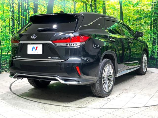 RX RX450hL 4WD 7人乗り パノラマルーフ 後席モニター 純正14型ディスプレイオーディオ 全周囲カメラ 衝突軽減 レーダークルーズ 禁煙車 レザーシート 前席シートエアコン コーナーセンサー LEDヘッド(18枚目)