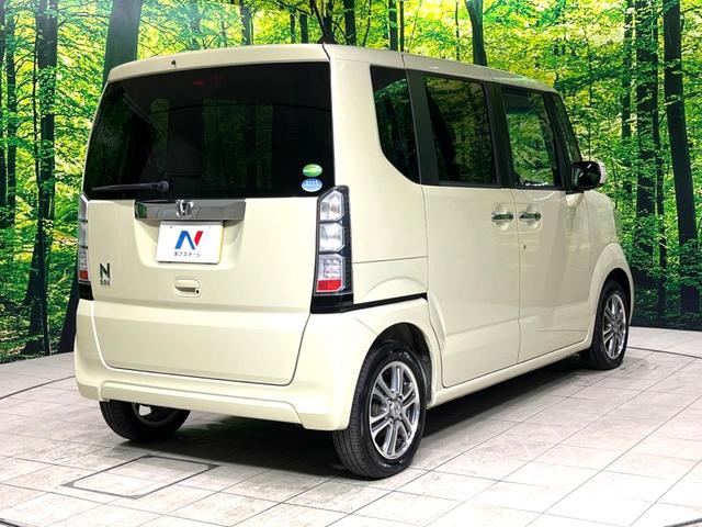 N-BOX G SSパッケージ 純正ナビ 両側電動スライドドア バックカメラ スマートキー ETC 純正14インチアルミホイール オートエアコン Bluetooth CD DVD再生 フルセグ 横滑り防止装置 電動格納ミラー(17枚目)