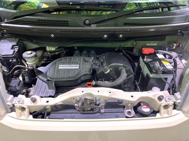 N-BOX G SSパッケージ 純正ナビ 両側電動スライドドア バックカメラ スマートキー ETC 純正14インチアルミホイール オートエアコン Bluetooth CD DVD再生 フルセグ 横滑り防止装置 電動格納ミラー(18枚目)