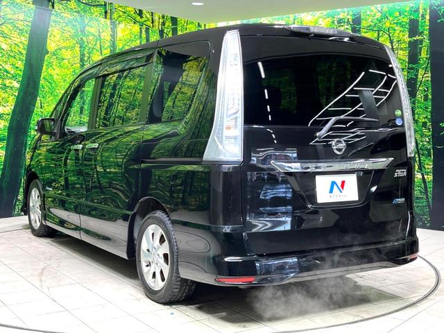 セレナ ハイウェイスター　Ｓ－ハイブリッド　Ｖエアロモード　両側電動ドア　純正ＳＤナビ　アルパイン後席モニター　スマートキー　ＨＩＤヘッド　ビルトインＥＴＣ　クルコン　純正１６インチアルミ　オートライト　オートエアコン　Ｂｌｕｅｔｏｏｔｈ　ＣＤ　ＤＶＤ再生（56枚目）