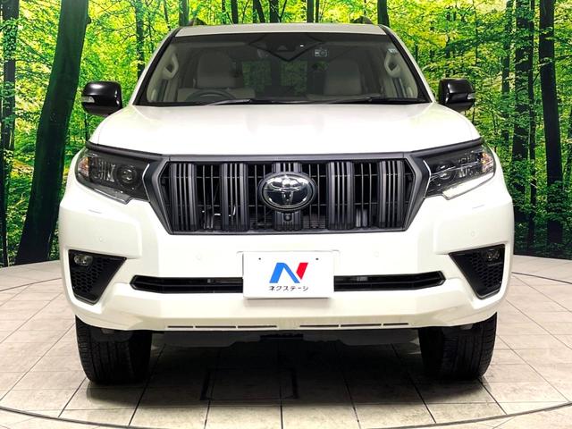 ランドクルーザープラド TX Lパッケージ マットブラックエディション サンルーフ 純正ナビ9インチナビ 全周囲カメラ 衝突被害軽減システム レーダークルーズ ETC ドラレコ パワーシート シートベンチレーション 車線逸脱防止装置 オートエアコン オートハイビーム(14枚目)