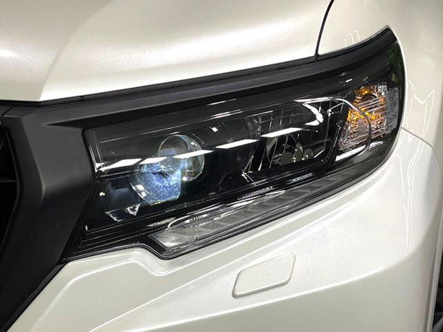 ランドクルーザープラド TX Lパッケージ マットブラックエディション サンルーフ 純正ナビ9インチナビ 全周囲カメラ 衝突被害軽減システム レーダークルーズ ETC ドラレコ パワーシート シートベンチレーション 車線逸脱防止装置 オートエアコン オートハイビーム(52枚目)