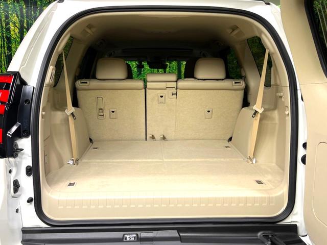 ランドクルーザープラド TX Lパッケージ マットブラックエディション サンルーフ 純正ナビ9インチナビ 全周囲カメラ 衝突被害軽減システム レーダークルーズ ETC ドラレコ パワーシート シートベンチレーション 車線逸脱防止装置 オートエアコン オートハイビーム(66枚目)