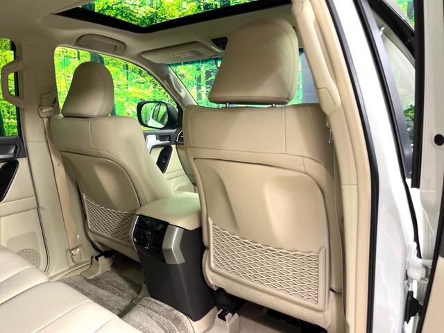 ランドクルーザープラド TX Lパッケージ マットブラックエディション サンルーフ 純正ナビ9インチナビ 全周囲カメラ 衝突被害軽減システム レーダークルーズ ETC ドラレコ パワーシート シートベンチレーション 車線逸脱防止装置 オートエアコン オートハイビーム(70枚目)