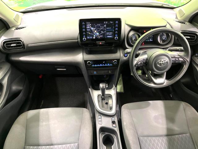 ヤリスクロス G 禁煙車 純正ナビ付ディスプレイオーディオ 全周囲カメラ 衝突軽減装置 レーダークルーズコントロール ブレーキオートホールド クリアランスソナー ビルトインETC 革巻きステアリング LEDヘッドライト(2枚目)