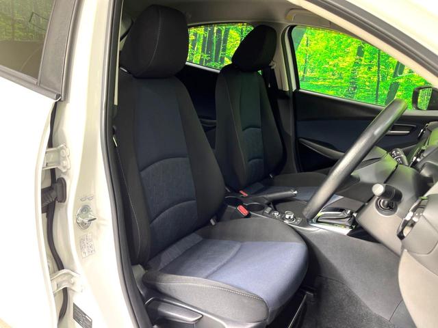 デミオ XD 禁煙車 マツダコネクト CD/DVDキット Bluetooth再生 衝突軽減装置 軽油 ターボ ETC ステアリングスイッチ リモコンキー プッシュスタート アイドリングストップ(9枚目)