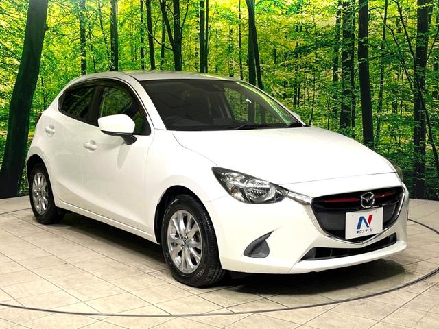 デミオ XD 禁煙車 マツダコネクト CD/DVDキット Bluetooth再生 衝突軽減装置 軽油 ターボ ETC ステアリングスイッチ リモコンキー プッシュスタート アイドリングストップ(17枚目)