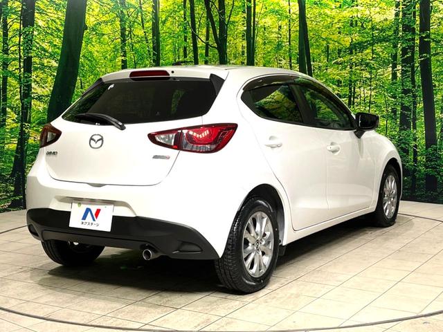 デミオ XD 禁煙車 マツダコネクト CD/DVDキット Bluetooth再生 衝突軽減装置 軽油 ターボ ETC ステアリングスイッチ リモコンキー プッシュスタート アイドリングストップ(18枚目)
