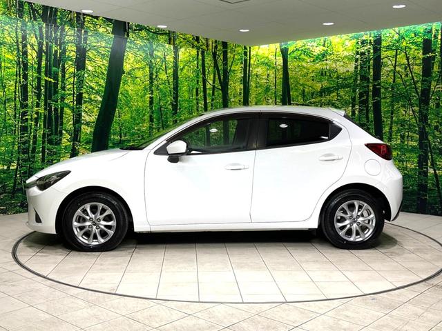 デミオ XD 禁煙車 マツダコネクト CD/DVDキット Bluetooth再生 衝突軽減装置 軽油 ターボ ETC ステアリングスイッチ リモコンキー プッシュスタート アイドリングストップ(33枚目)