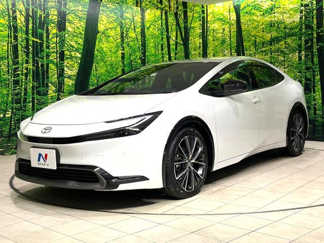 プリウス Z 禁煙車 純正12.3型ナビ 全周囲カメラ ブラインドスポットモニター 衝突軽減装置 レーダークルーズコントロール シートベンチレーション パワーバックドア ETC レザー調シート パワーシート(33枚目)