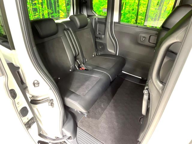 N-BOXカスタム ターボ 禁煙車 純正9型ナビ バックカメラ 衝突軽減装置 アダプティブクルコン パドルシフト シートヒーター シートバックテーブル ハーフレザー調シート 革巻きステアリング LEDヘッドライト(10枚目)