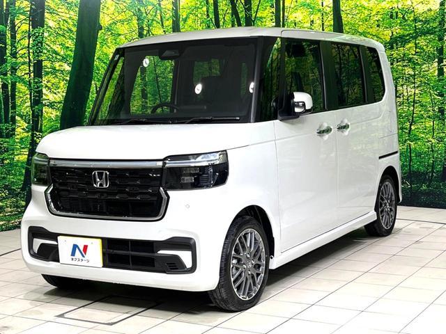 N-BOXカスタム ターボ 禁煙車 純正9型ナビ バックカメラ 衝突軽減装置 アダプティブクルコン パドルシフト シートヒーター シートバックテーブル ハーフレザー調シート 革巻きステアリング LEDヘッドライト(33枚目)
