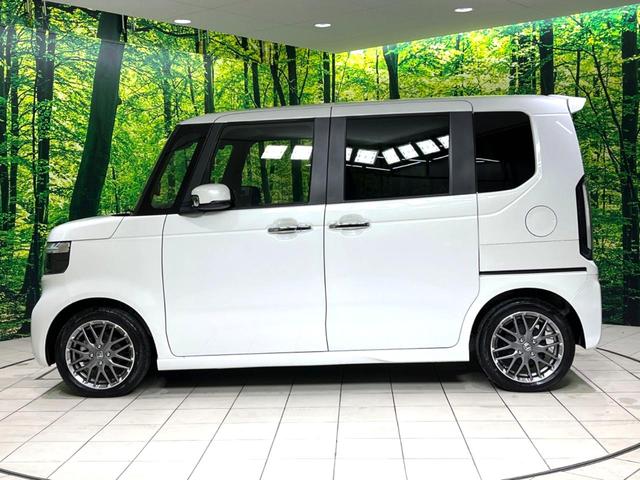 N-BOXカスタム ターボ 禁煙車 純正9型ナビ バックカメラ 衝突軽減装置 アダプティブクルコン パドルシフト シートヒーター シートバックテーブル ハーフレザー調シート 革巻きステアリング LEDヘッドライト(34枚目)