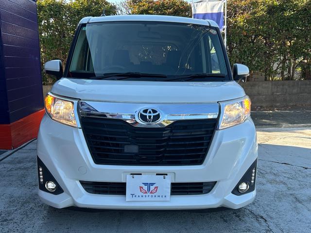 ルーミー G ETC バックカメラ ナビ TV 両側電動スライドドア オートクルーズコントロール オートライト スマートキー アイドリングストップ 電動格納ミラー シートヒーター ウォークスルー CVT(4枚目)