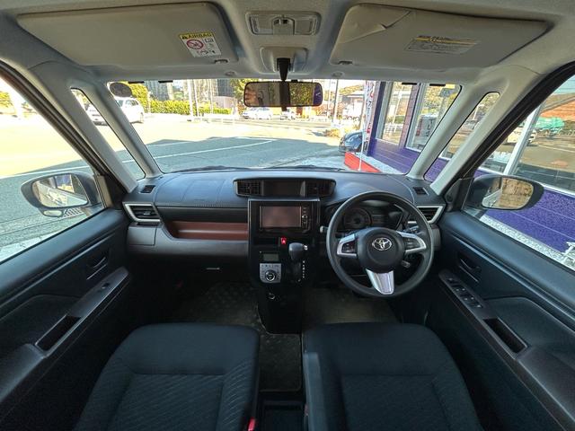 ルーミー G ETC バックカメラ ナビ TV 両側電動スライドドア オートクルーズコントロール オートライト スマートキー アイドリングストップ 電動格納ミラー シートヒーター ウォークスルー CVT(33枚目)