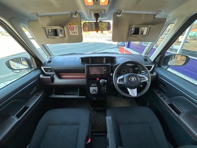 ルーミー G ETC バックカメラ ナビ TV 両側電動スライドドア オートクルーズコントロール オートライト スマートキー アイドリングストップ 電動格納ミラー シートヒーター ウォークスルー CVT(34枚目)