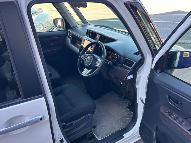 ルーミー G ETC バックカメラ ナビ TV 両側電動スライドドア オートクルーズコントロール オートライト スマートキー アイドリングストップ 電動格納ミラー シートヒーター ウォークスルー CVT(37枚目)