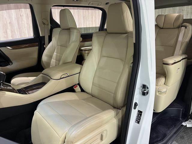 アルファードハイブリッド エグゼクティブラウンジ リアモデリスタエアロ 本革シート 後席フリップダウンモニター 両側パワスラ 衝突軽減ブレーキ JBL 純正ナビ 全方位カメラ Bluetooth フルセグ ETC シートヒーター シートエアコン(38枚目)