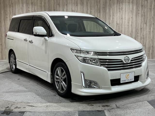 NISSAN ELGRAND 250HIGHWAY STAR BLACK LEATHER