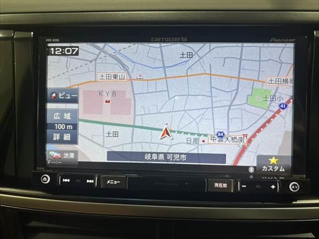 エクシーガクロスオーバー７ ２．５ｉアイサイト　メモリーナビ　後席フリップダウンモニター　バックカメラ　フルセグＴＶ　ＨＩＤヘッドライト　本革シート　禁煙車　パワーシート　Ｂｌｕｅｔｏｏｔｈ　ＥＴＣ　障害物センサー（5枚目）