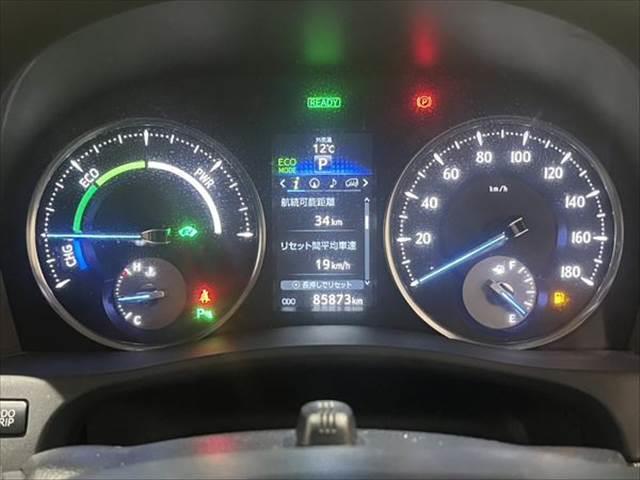 アルファードハイブリッド ＳＲ　４ＷＤ　純正ＳＤナビ　禁煙車　クルーズコントロール　パワーシート　両側パワースライドドア　バックカメラ　フルセグ　Ｂｌｕｅｔｏｏｔｈ　クリアランスソナー　ハーフレザー　オットマン　電動リアゲート（52枚目）