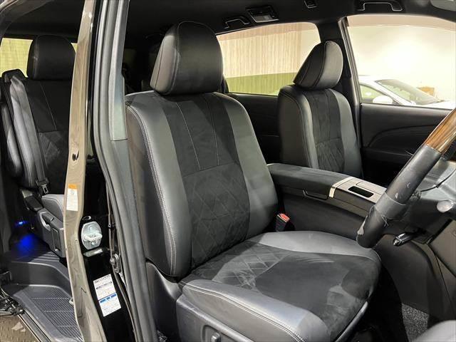 エスティマハイブリッド アエラス　プレミアム－Ｇ　純正１０インチナビ　両側パワースライドドア　モデリスタエアロ　フリップダウンモニター　ＥＴＣ２．０　衝突軽減ブレーキ　障害物センサー　シートヒーター　ハーフレザーシート　パワーシート　パワーバックドア（10枚目）