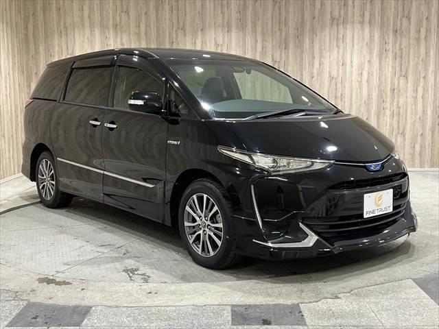 エスティマハイブリッド アエラス　プレミアム－Ｇ　純正１０インチナビ　両側パワースライドドア　モデリスタエアロ　フリップダウンモニター　ＥＴＣ２．０　衝突軽減ブレーキ　障害物センサー　シートヒーター　ハーフレザーシート　パワーシート　パワーバックドア（18枚目）