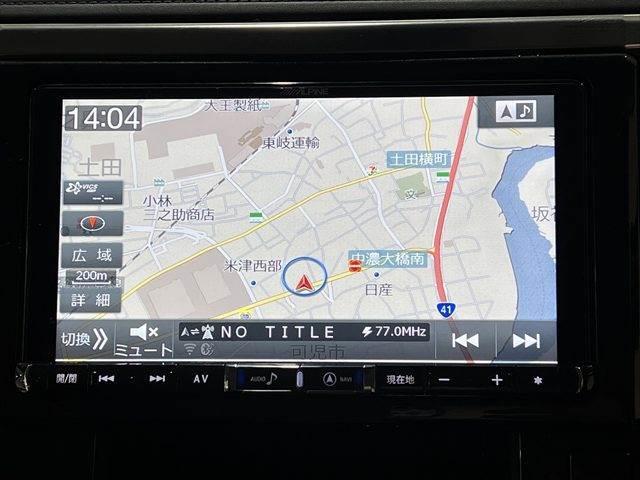 ヴェルファイア ２．５Ｚ　Ａエディション　レーダークルーズコントロール　トヨタセーフティセンス　アルパイン９インチナビ　両側パワースライドドア　禁煙車　バックカメラ　フルセグＴＶ　Ｂｌｕｅｔｏｏｔｈ　ＬＥＤヘッドライト　コーナーセンサー（4枚目）