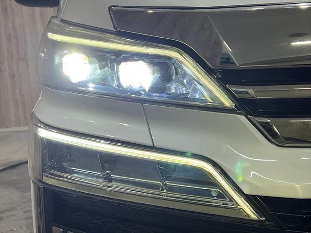 ヴェルファイア ２．５Ｚ　Ａエディション　レーダークルーズコントロール　トヨタセーフティセンス　アルパイン９インチナビ　両側パワースライドドア　禁煙車　バックカメラ　フルセグＴＶ　Ｂｌｕｅｔｏｏｔｈ　ＬＥＤヘッドライト　コーナーセンサー（30枚目）