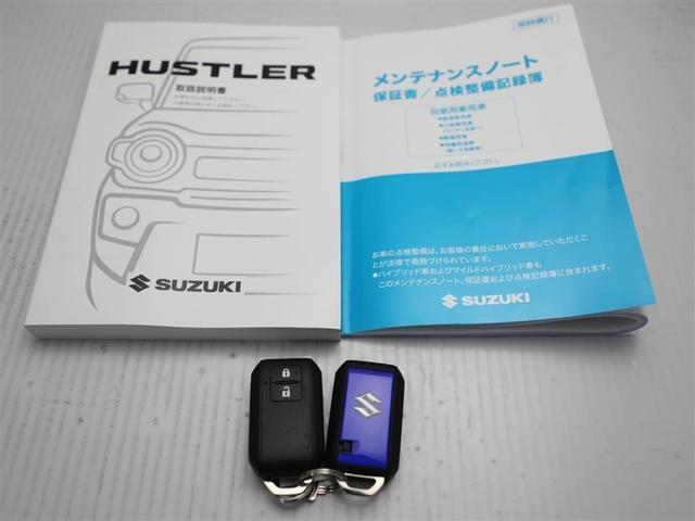 ハスラー タフワイルド　前後誤発進抑制　アイドリングＳ　セキュリティアラーム　パワーステアリング　横滑り防止システム　ＬＥＤライト　ＰＷ　ワンオーナー車　クルコン　サイドエアバッグ　キーフリー　アルミホイール　エアバック（26枚目）