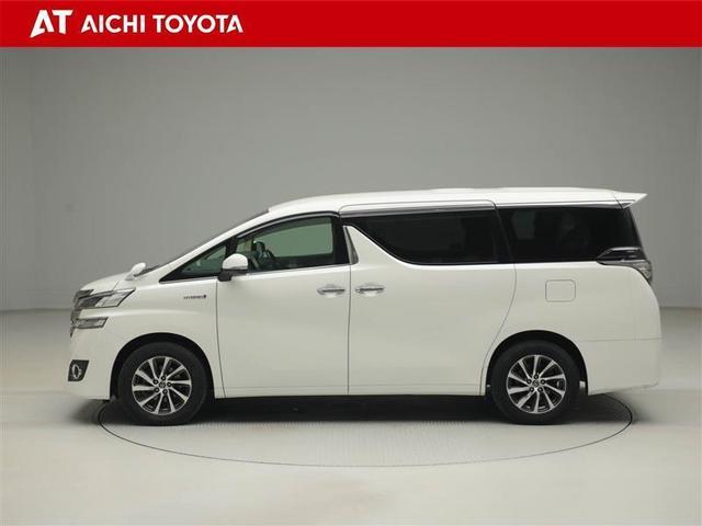 ヴェルファイアハイブリッド Ｖ　プリクラッシュセーフティー　両側電動ドア　ワンオーナー車　１００Ｖ電源　バックモニター　ＬＥＤヘッドライト　横滑り防止装置　アルミホイール　盗難防止システム　スマートキー　キーレス　Ｐシート　ＤＶＤ（3枚目）