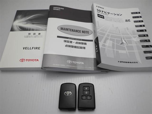 ヴェルファイアハイブリッド Ｖ　プリクラッシュセーフティー　両側電動ドア　ワンオーナー車　１００Ｖ電源　バックモニター　ＬＥＤヘッドライト　横滑り防止装置　アルミホイール　盗難防止システム　スマートキー　キーレス　Ｐシート　ＤＶＤ（27枚目）
