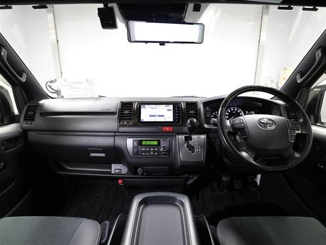 ハイエースバン スーパーGL ダークプライム 衝突軽減 DVD再生 ミュージックプレイヤー接続可 キーレス 4WD ETC 横滑り防止機能 メモリーナビ ドラレコ LEDヘッドランプ Wエアバック エアコン パワーウインドウ スマートキー ABS(18枚目)