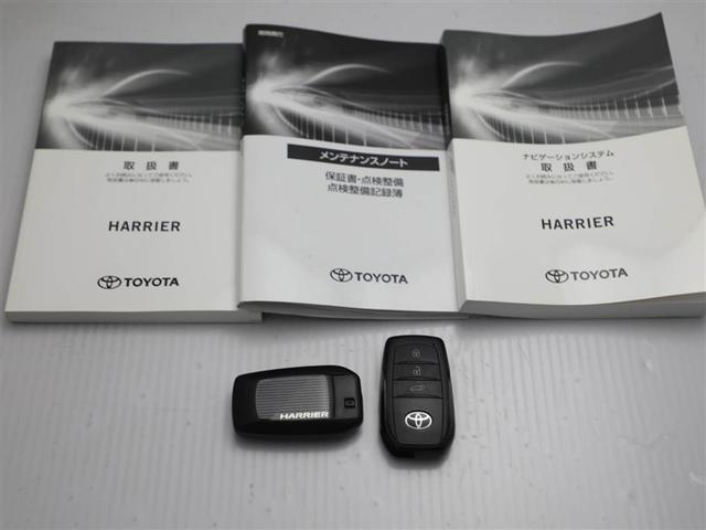 ハリアー Ｇ　衝突回避ブレーキ　ＡＵＸ接続　１００Ｖ　セキュリティーアラーム　ＡＡＣ　バックモニタ－　１オーナ　横滑防止装置　ＬＥＤランプ　スマキー　キーフリー　ＡＷ　ＥＴＣ車載器　ＰＳ　パワーウインドウ　ナビＴＶ（29枚目）