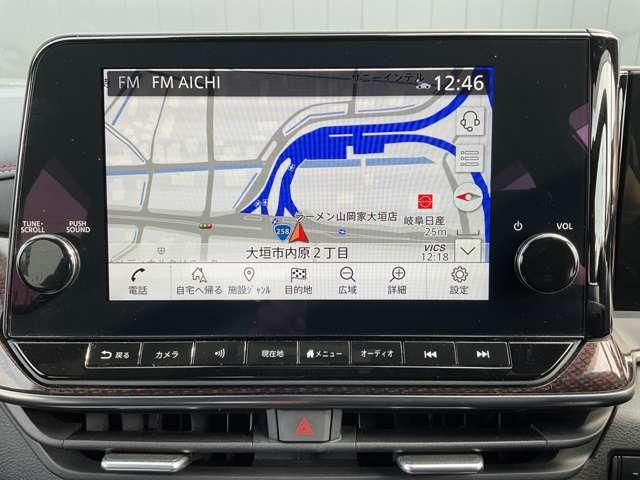 オーラ １．２　ＮＩＳＭＯ　メーカー装着メモリーナビ（4枚目）