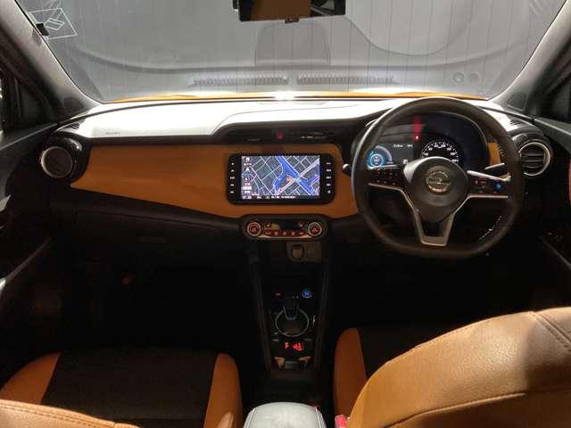 キックス Ｘ　ツートーンインテリアエディション　１．２　Ｘ　ツートーン　インテリアエディション　（ｅ－ＰＯＷＥＲ）　日産純正メモリーナビ（3枚目）
