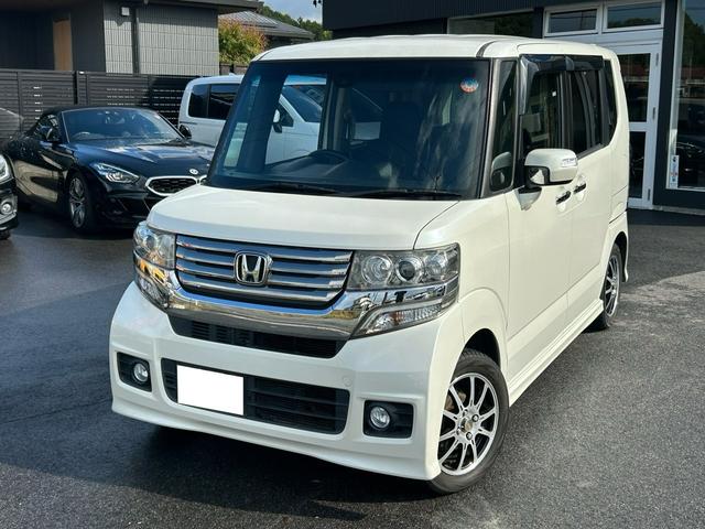 N-BOXカスタム G・Aパッケージ ホンダ純正ナビ/禁煙車/ETC/衝突軽減装置/両側電動スライドドア(2枚目)