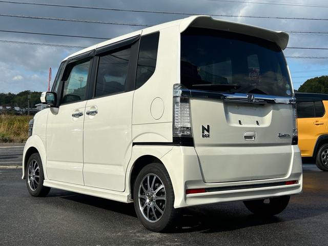 N-BOXカスタム G・Aパッケージ ホンダ純正ナビ/禁煙車/ETC/衝突軽減装置/両側電動スライドドア(7枚目)